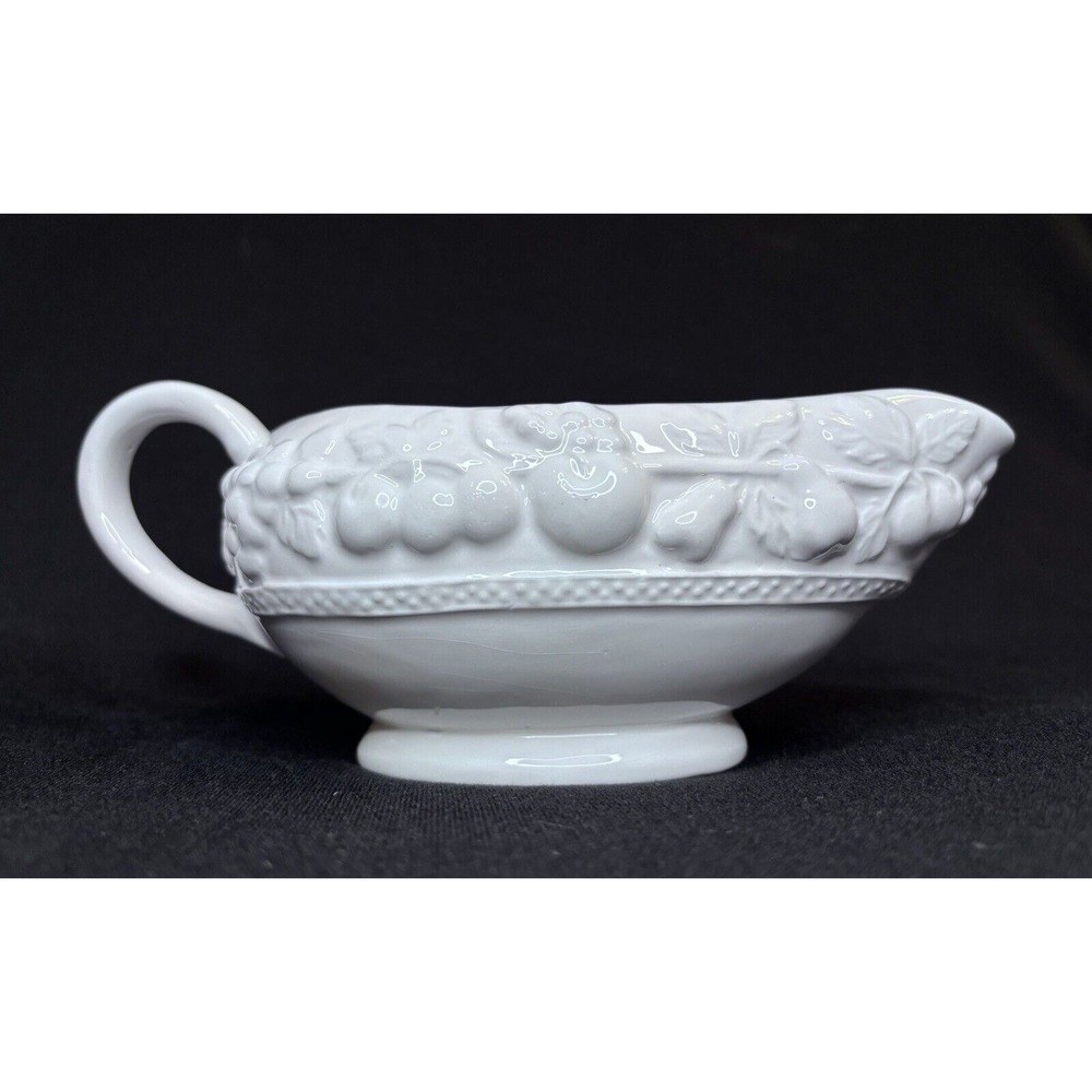 Over and Back‎ Fruit Vine Design replacement Gravy  Sauce Boat without plate.